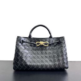 Cowhide 2023 East/west Andiamo Gold Classic Bags Bag Small Lady Purse Botteega Designer Leather Woven Handbag Backpack Women's Shoulder 22f5