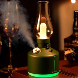 280ml USB Rechargeable Mini Humidifier Night Light - Creative Sprayer for Bedroom, Office, and More - Enhance Atmosphere and Humidify Air