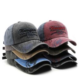 Ball Caps 8 Colours Embroidered 1985 Colour Block Vintage Washed Cotton Baseball Cap Men Women Outdoor Autumn Summer Casual x0927