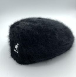 Ball Caps 2023 KANGOL Tide Brand Kangaroo Beret Fashion Men's And Women's Hats Fur Peaked For Men Women