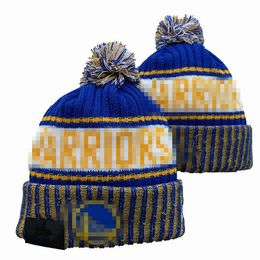 Golden State Beanies North American BasketBall Team Side Patch Winter Wool Sport Knit Hat Skull Caps a8