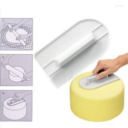 Baking Tools 1PC Cake Surface Leveling Batter Screeding Device With Sugar Flower Fondant Decoration Mold OK 0321