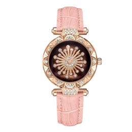 Elegant Charming Student cwp Quartz Watch Diamond Life Waterproof and Breakproof Multifunctional Women Goddess Watches SHIYUNME Br271Y