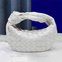 Bottegass Braid Top Woven Bag Knot Women Mini Jodies Purse Weave Jodi 7 Colors Cowhide High Quality Small Hobo Wallet Venetass