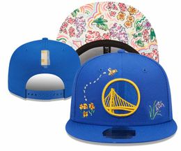 American Basketball Warriors Snapback Hats 32 Teams Luxury Designer The Finals Champions Locker Room Casquette Sports Hat Strapback Snap Back Adjustable Cap a8