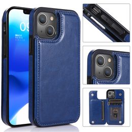 Hot Sale Phone Cases For Samsung Galaxy S23 Ultra S22 S21 S20 Plus S21 FE Wallet Credit Card Case Holder Double Buckle PU Leather Shockproof Cover