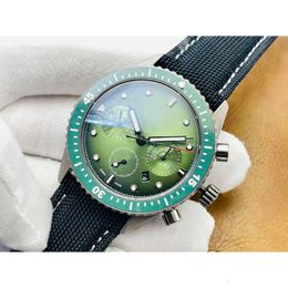 designer fifty fathom watch for men chronograph writst watches NP2A superclone green dial sapphire auto mechanical movement uhr montre luxe