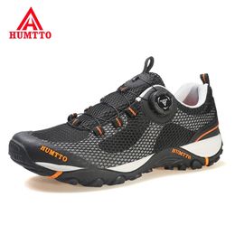 Dress Shoes HUMTTO Waterproof Hiking for Men Breathable Leather Mountain Trekking Sport Outdoor Climbing Walking Mens Sneakers 230927