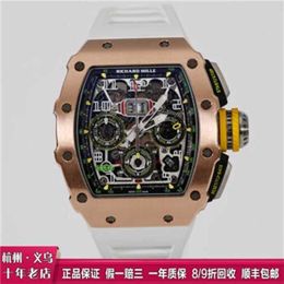 Richardmill Automatic Mechanical Sports Watches Swiss Watch Luxury Wristwatches Watch Mens Watch ne wRich erRM11 03MensW atchS atinf roste dtitani umalloym ateri