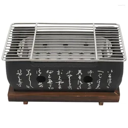 Tools Japanese Korean Bbq Grill Oven Aluminium Alloy Charcoal Portable Party Accessories Household Barbecue