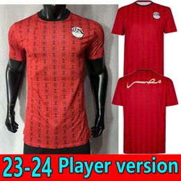 2023 FAN player version SALAH Egypt Home Soccer Jerseys 23/24 national team Shirt A. HEGAZI KAHRABA RAMADAN M.ELNENY Football uniforms home away 3rd MEN kit tops 888