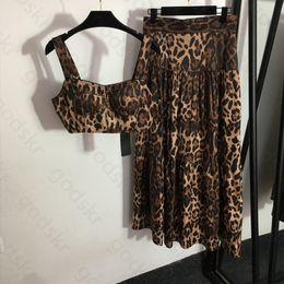 Сексуальная юбка-бретелька с леопардовым принтом, женская полуюбка с высокой талией на молнии, нижнее белье, жилет, длинная свободная юбка