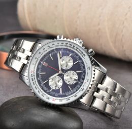 Designer Men Watch New Quartz Movement Watches High Quality Luxury Watch Multi-function Chronograph Montre Clocks Free Shipping B8954