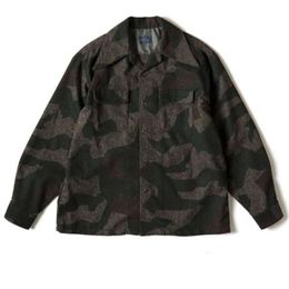 Men's Jackets 2023 Autumn Japanese Style Restricted Offering Vanished Camouflage Military Style Casual Coat For Women