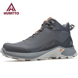 Dress Shoes HUMTTO Waterproof Hiking Ankle Boots Winter Sports Trekking for Men Luxury Designer Outdoor Climbing Hunting Mens Sneakers 230927