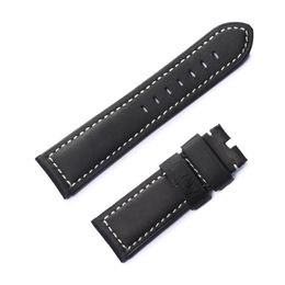 Watch Bands Reef Tiger RT Sport Watches Band For Men Black Brown Leather Strap With Buckle RGA3503 RGA3532242m