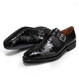 Drss Shoa Wasi caAval Ccardile Leather Mcen Pure caMaual Ruer Soles Macag Male Bcaness Facoal