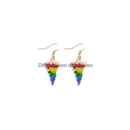 Stick Funny Barbecue Earring For Women Resin Cake Drop Earrings Children Handmade Jewellery Diy Gifts Delivery Smtxl