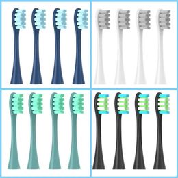 Toothbrushes Head Replacement Brush Heads for Oclean FlowX X PROF1 One Air 2 Sonic Electric Toothbrush DuPont Blue Green Soft Bristle Nozzles 230927