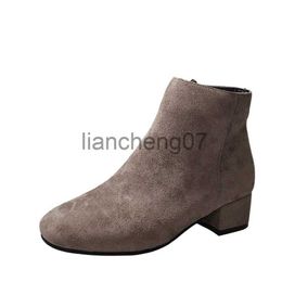 Boots Women Shoes Female Boots Women Version Plus Velvet Warm Snow Boots Female Short Boots Zipper Boots Cotton Shoe x0928