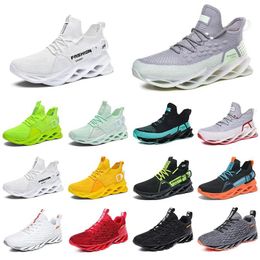 Adult men and women running shoes with different colors of trainer royal blue sports sneakers forty-four