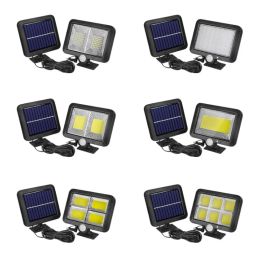 Split Sensor Street Light Garden Wall Lamp LED Solar Floodlight LL