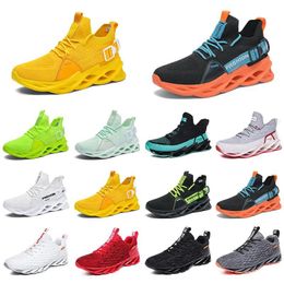 Adult men and women running shoes with different colors of trainer royal blue sports sneakers thirty-five