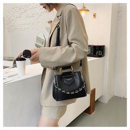 Shoulder Bags Small PU Leather Crossbody Bag With Short Handle For Women Hit Winter Fashion Casual Purses And Handbags Totes