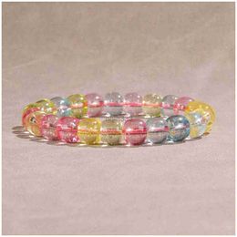 bangle rainbow quartz jade stretch beaded unisex best friend mens beautiful womens bracelets gemstones and Jewellery