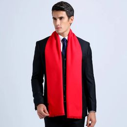 Scarves Fashion Solid Male Shawl Cachecol Men Double Color Women Cashmere Scarf Quality Long Tassel Wrap For Birthday Gift YG327 230927