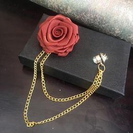 Mendil unisex fransa romantik boyun yaka pimi broş bow tie damat düğün takım elbise gül zinciri bowtie rhinestone corsage