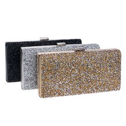 Wedding Diamond Floral Lady Evening HandBag Silver Clutches Bag Women Crystal Prom Wallet For Party Sling Package Cell Phone Pocket