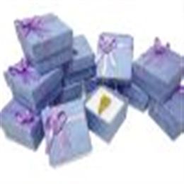 24 Whole Purple Jewellery Paper Gift Box Ring282s