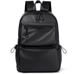 School Bags 14 Inch Mens Backpack Travel Shoulder Bag Leisure Computer Fashion Trend Students Schoolbag 230927