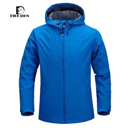 Other Sporting Goods Men's Waterproof Jacket Soft Shell Sports Outdoor Windbreaker Breathable Windproof Casual Hooded Coat Spring Male Hiking Jackets 230927