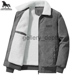 Men's Jackets Jacket Mens spring autumn New mens jacket collar Solid Colour Corduroy Jackets men business casual coat Men's coats M-5XL GY2123 J230928