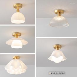 Ceiling Lights Corridor Light Nordic Luxury Creative Lampshade Balcony Minimalist Modern Entrance Hall Lighting Fixtures