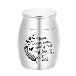 5 colors Cremation Urns Ashes Keepsake Pets Human Memorial Urn Funeral Urn with pretty Keepsake 142x98mm170D