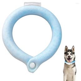 Dog Collars Pet Cooling Collar Cool Neck Wrap For Pets Cooler Cats Dogs Summer Ice Band Heat