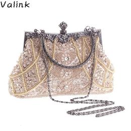 Evening Bags Women Retro Handbag Luxury Evening Clutch Bag Embroidered Design Ladies Wedding Evening Party Handbag Dinner Bag 230927