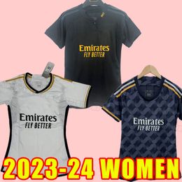 Women 23/24 CAMAVINGA soccer Jerseys 2023 REAL MADRIDS RODRYGO RUDIGER MODRIC MARCELO ASENSIO LUCAS V TCHOUAMENI fans VERSION BELLINGHAM girl home away third