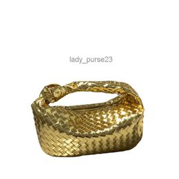 Lady Bags Cassette Botteega bvbag Designer Real Leather Jodies Bag Teen Jodies Totes Large Woven Knotted Tote Underarm Horn Hand-carried Cloud Dumpling Shoulder