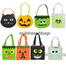 Totes Halloween pumpkin bag handbag candy bag pumpkin bag pumpkin bag spider bat bag black cat bagstylisheendibags