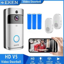 Doorbells 4G WiFi Camera Solar Panel Smart Home Security Protection Outdoor Surveillance Secur Kamera 4K CCTV 360 Video Monitor 1080P Cam YQ230928