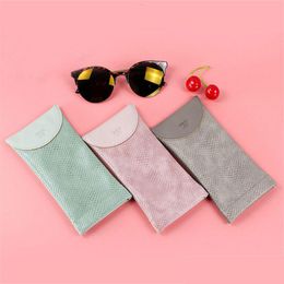 Sunglasses Cases Snake Pu Leather Eyewear Glasses Box Bag Spectacle Accessories For Women Men 221119 Drop Delivery Fashion Dhkhs