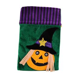 Totes Halloween decorations non woven creative handbag children's pumpkin Gift Bag Party Dress Up04blieberryeyes