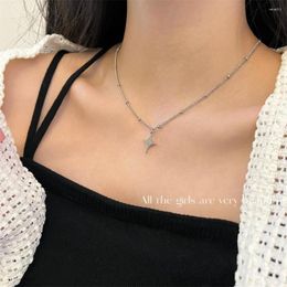 Pendant Necklaces Fashion Light Luxury Four Star Necklace For Women Sweet Cool Simple Temperament Clavicle Sweater Chain Jewelry