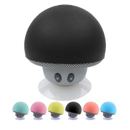 Mini Cute Mushroom Bluetooth Speaker Outdoor Portable Stereo IPX4 Waterproof Loudspeaker Audio For Most Phones