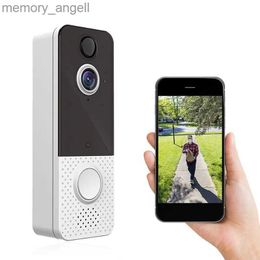 Doorbells EKEN T8 Doorbell Camera Wireless Battery Powered Door Bell With Chime PIR Motion Detector 1080P HD 2.4GHz WiFi Night Vision IP67 YQ230928