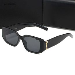 Sunglasses Luxury Designer Sunglasses Men Summer Polarised Eyes Glasses With Side Letter UV400 Adumbral For Women